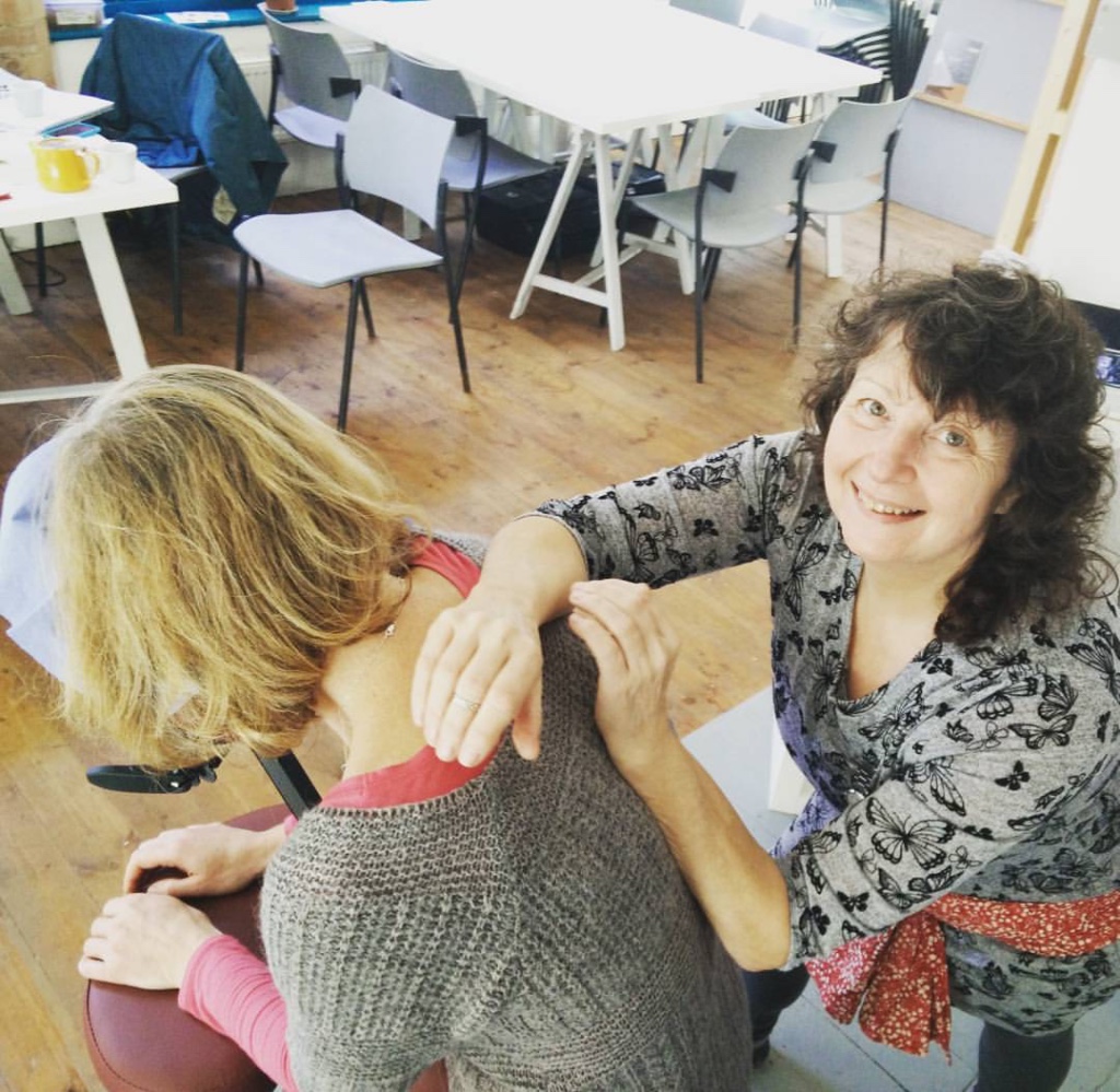 Head and shoulder massage